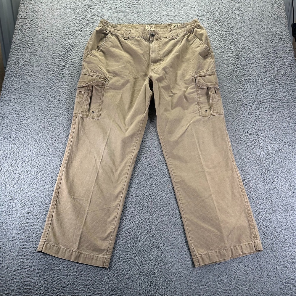 Red Head Pant Mens 38x30 Brown Cargo Straight Hunting Hiking Gorpcore Workwear